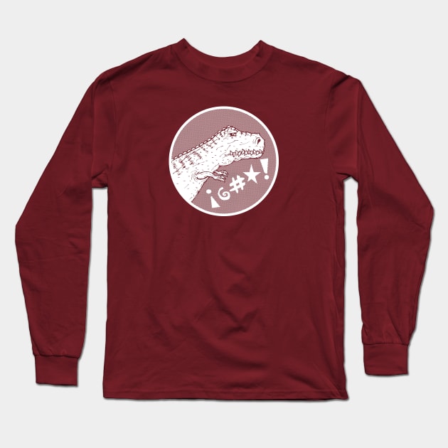 T-Rex Long Sleeve T-Shirt by calavara